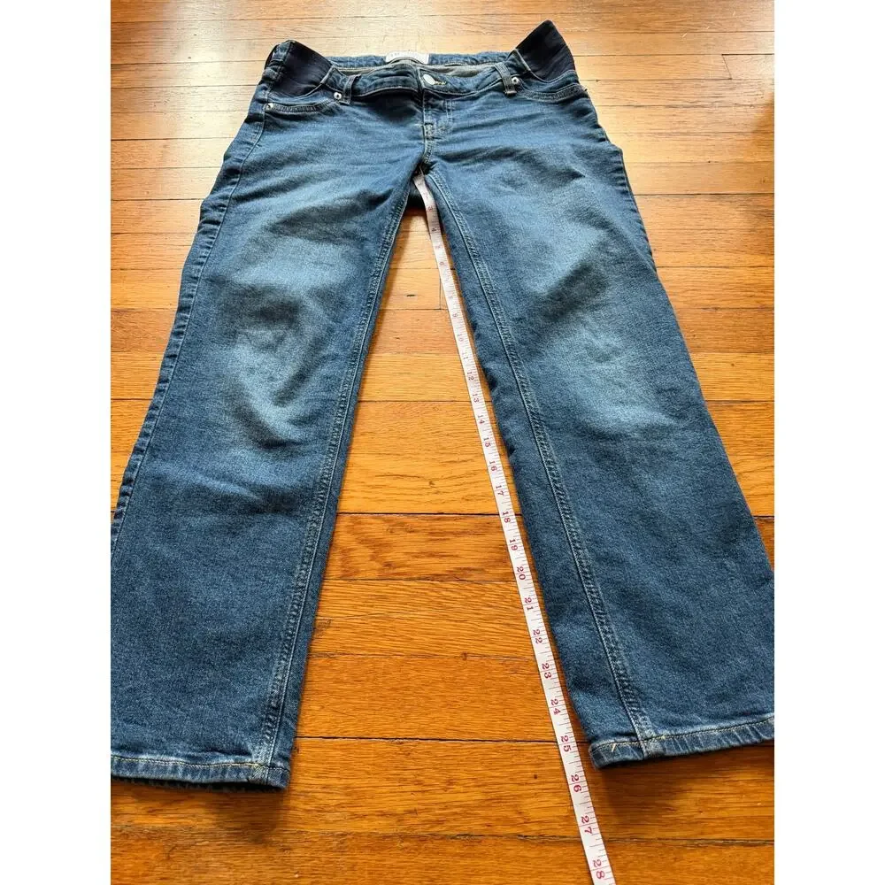 GAP Maternity Crop Jeans sz 4R/27 (expands to 32